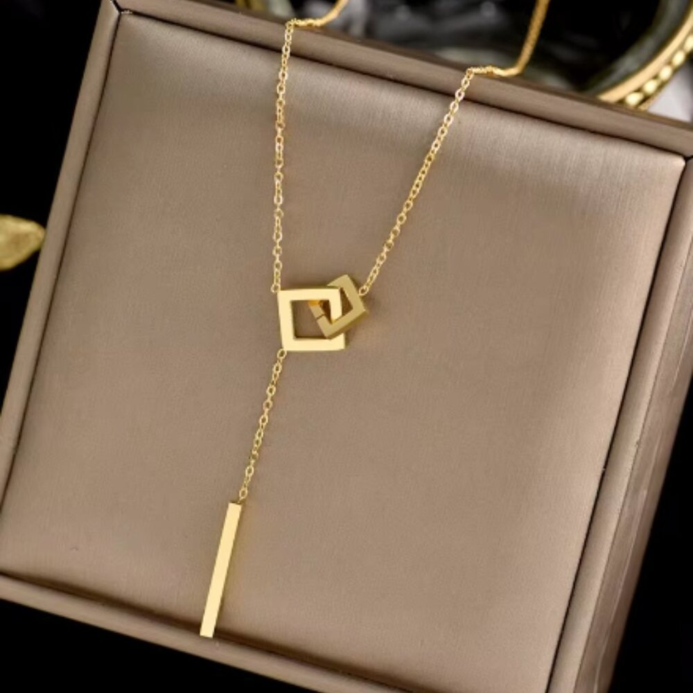 Golden necklace
